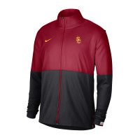 USC Trojans Men's Nike Cardinal SC Interlock Woven FZ Jacket
